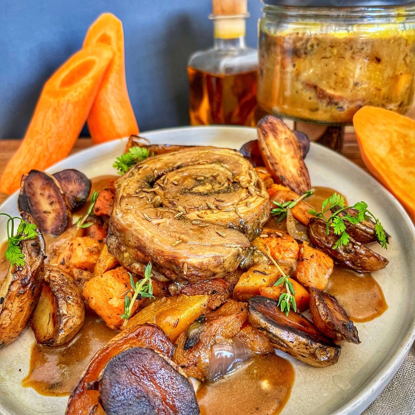 Agneau "d'Appenzel" confit aux épices