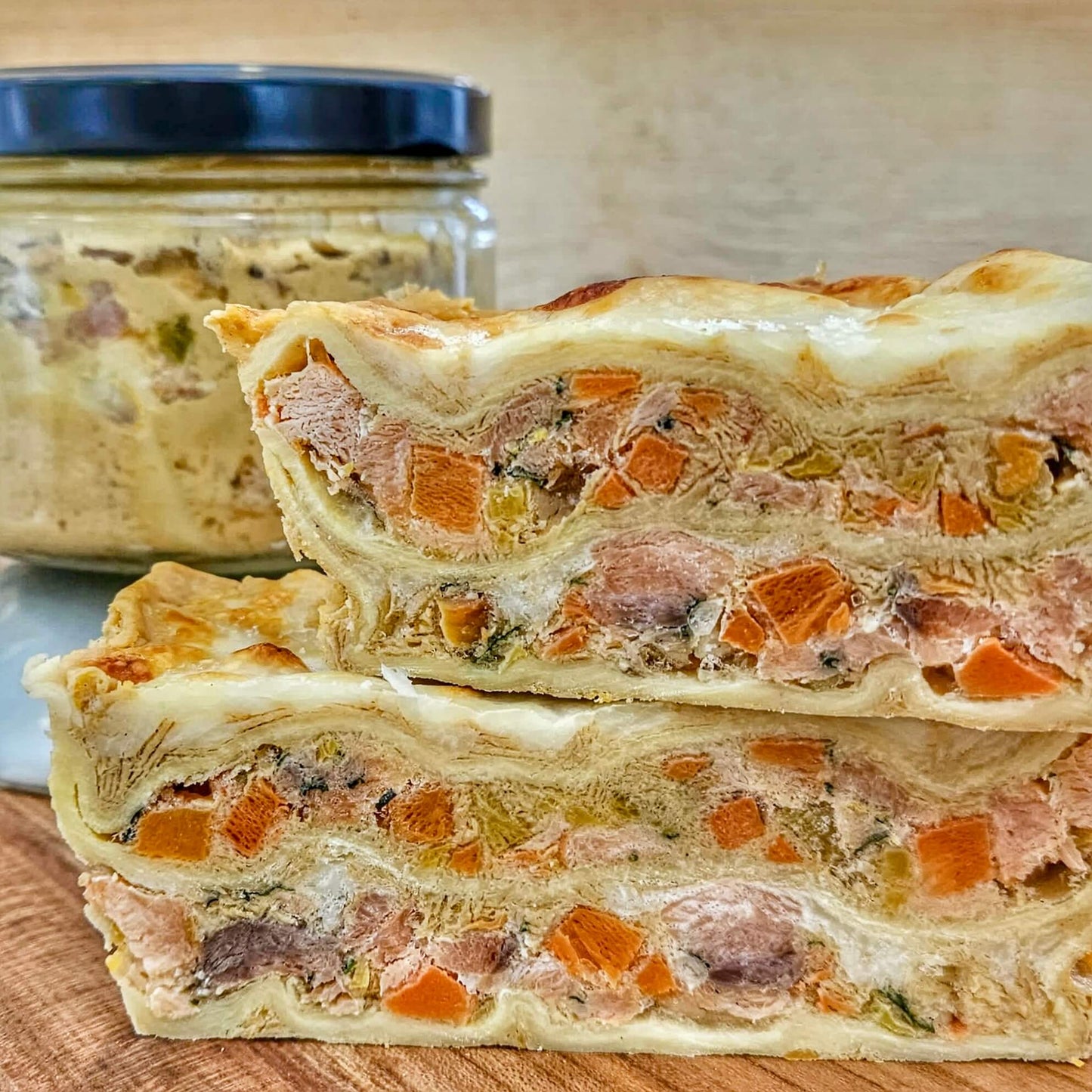 Lasagne aux 2 saumons