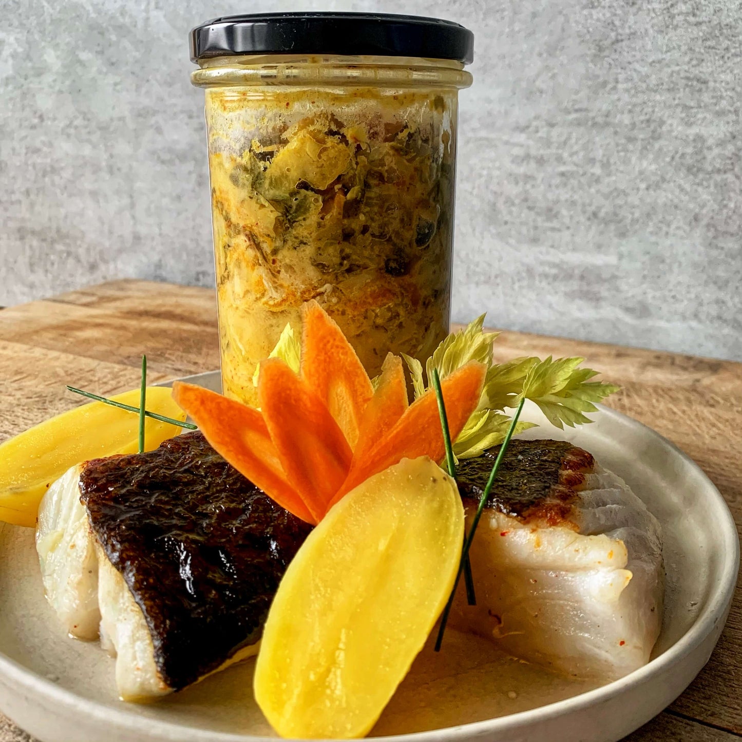 Marmite du pêcheur safranée