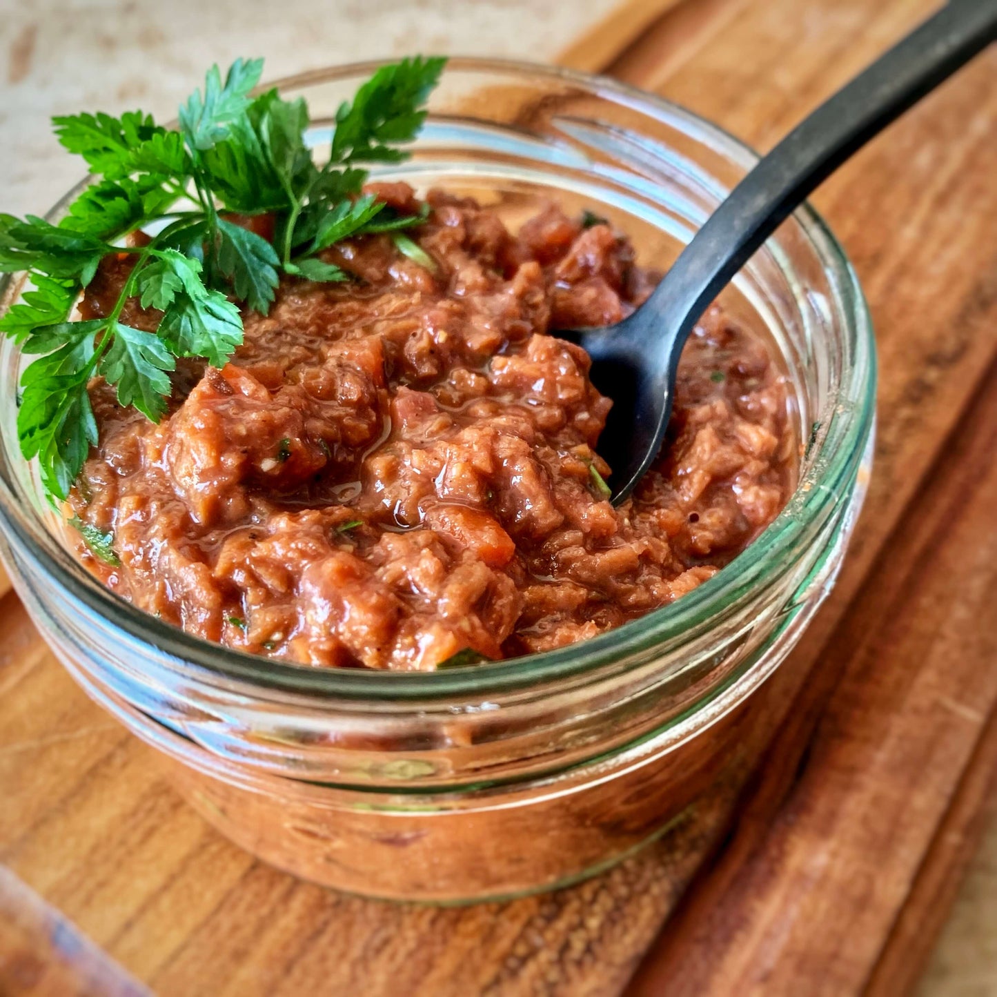 Rillettes de seitan aux épices