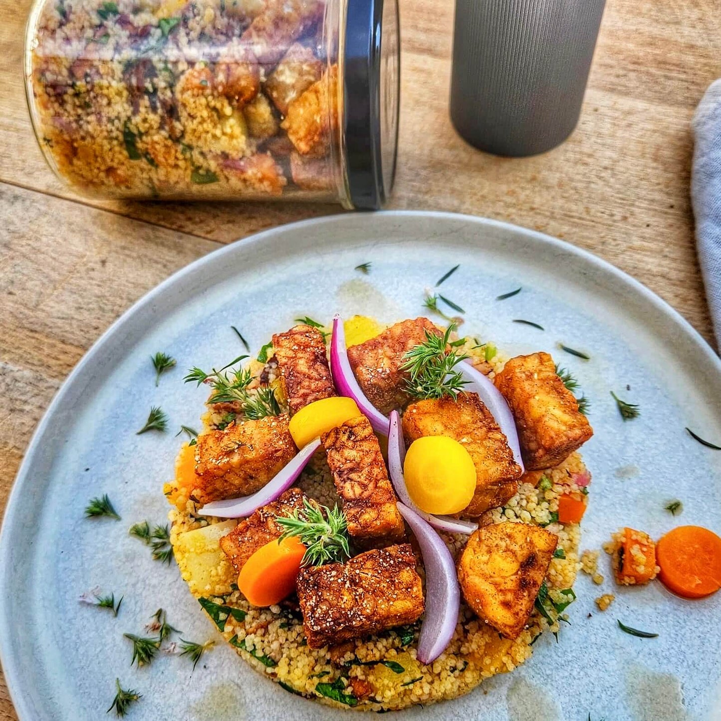 Taboulé de tempeh