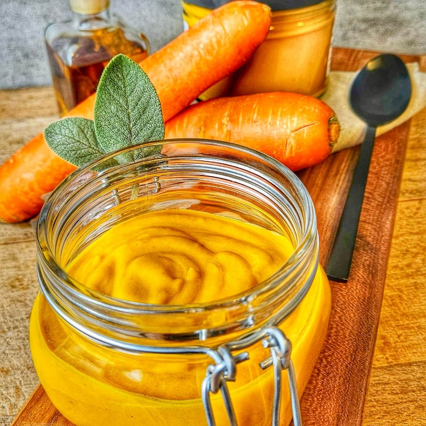 Crème de carotte au lait de coco & citronelle