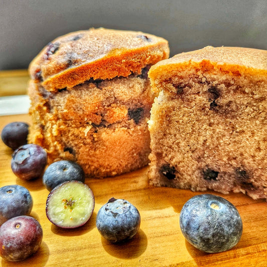 Cake aux myrtilles