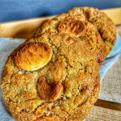 Cookies au chocolat blanc & noix de cajou (x3)