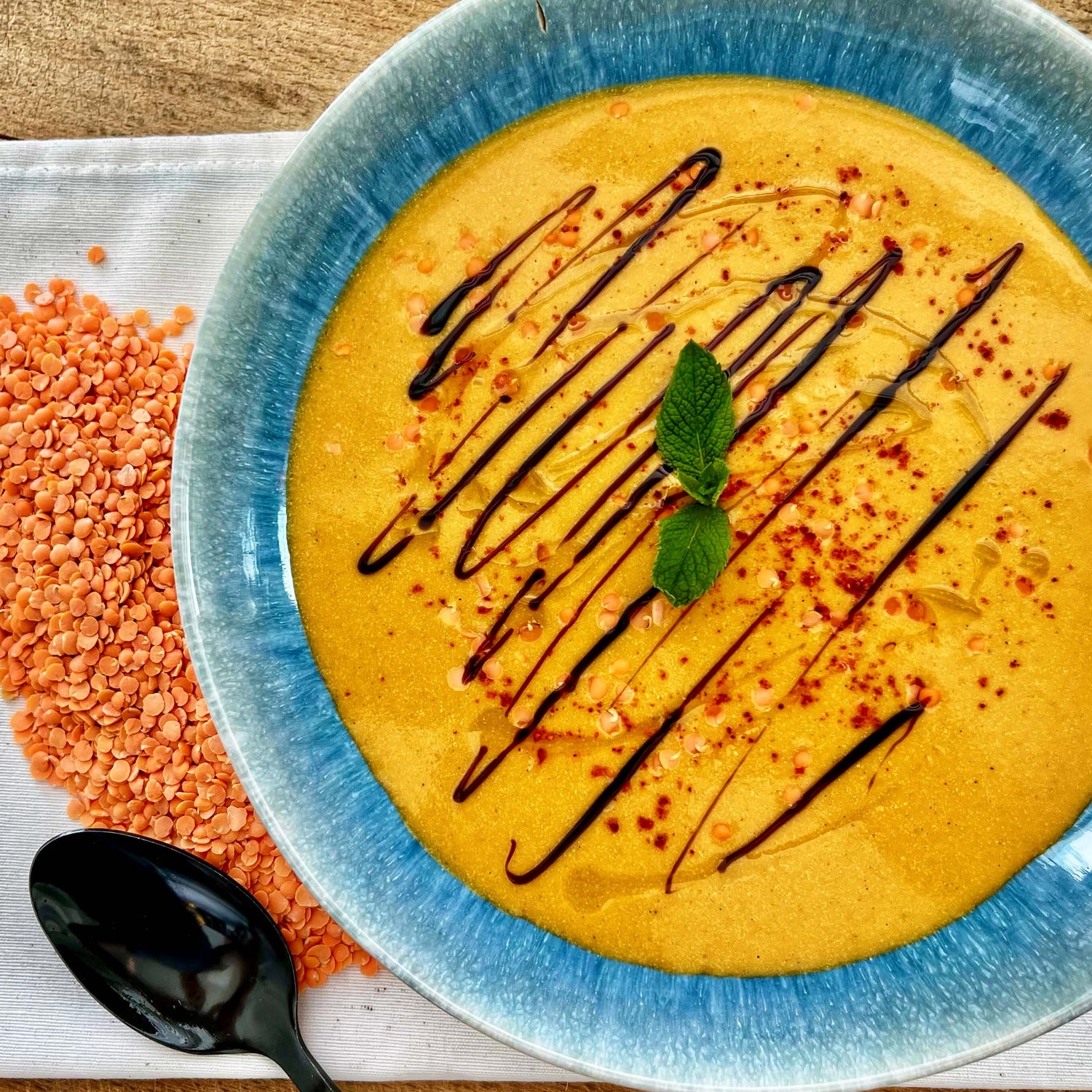"Dhalpacho" aux lentilles corail & tofu bio
