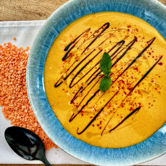 "Dhalpacho" aux lentilles corail & tofu bio
