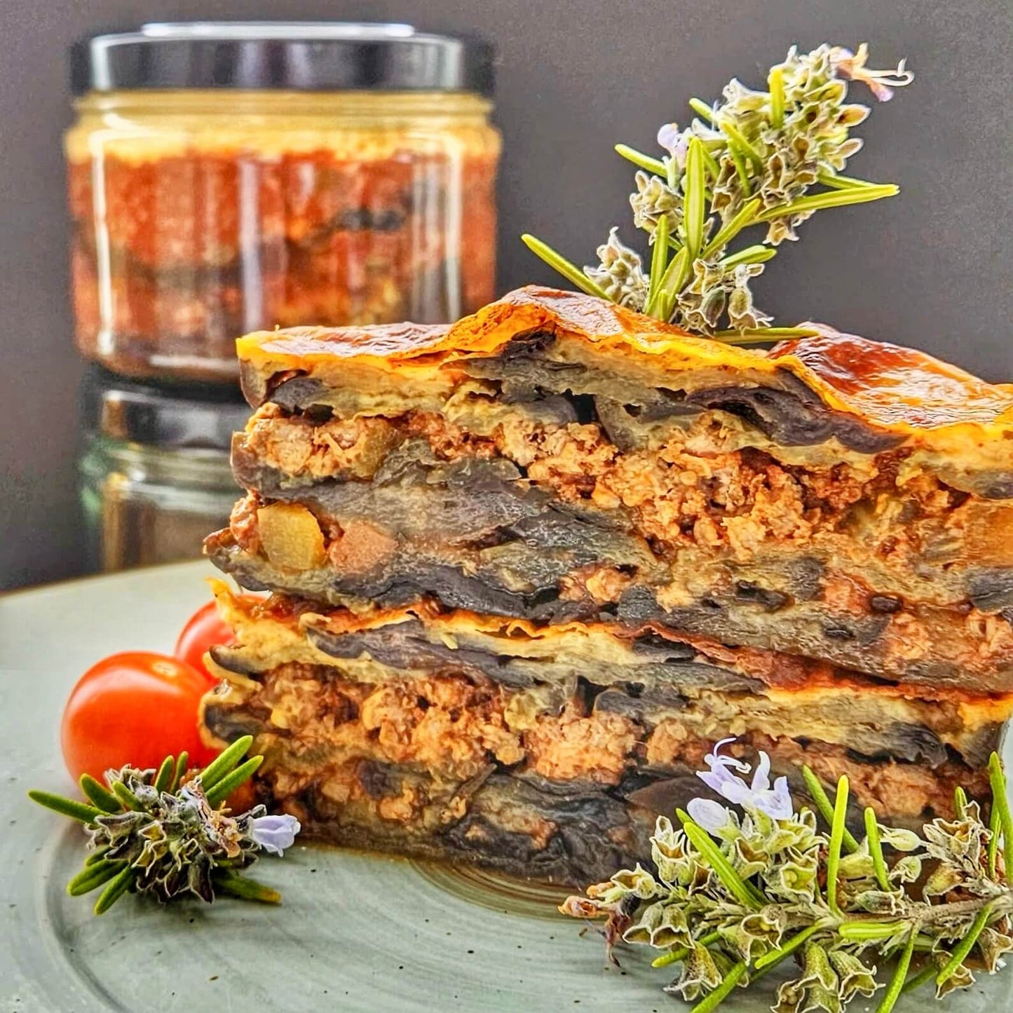 Moussaka aux aubergines & bolognaise de bœuf suisse