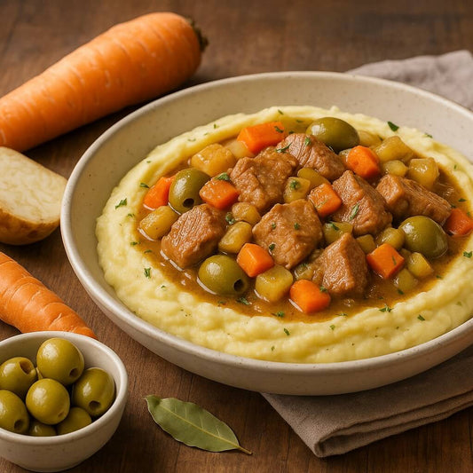 Mijoté de porc (du Chasseron) au cidre