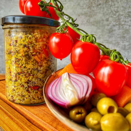 Taboulé de quinoa (bio) & olives vertes