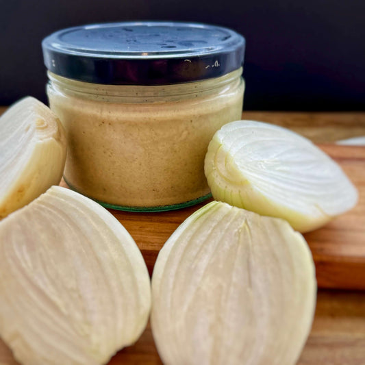 Velouté crémeux d'oignons doux