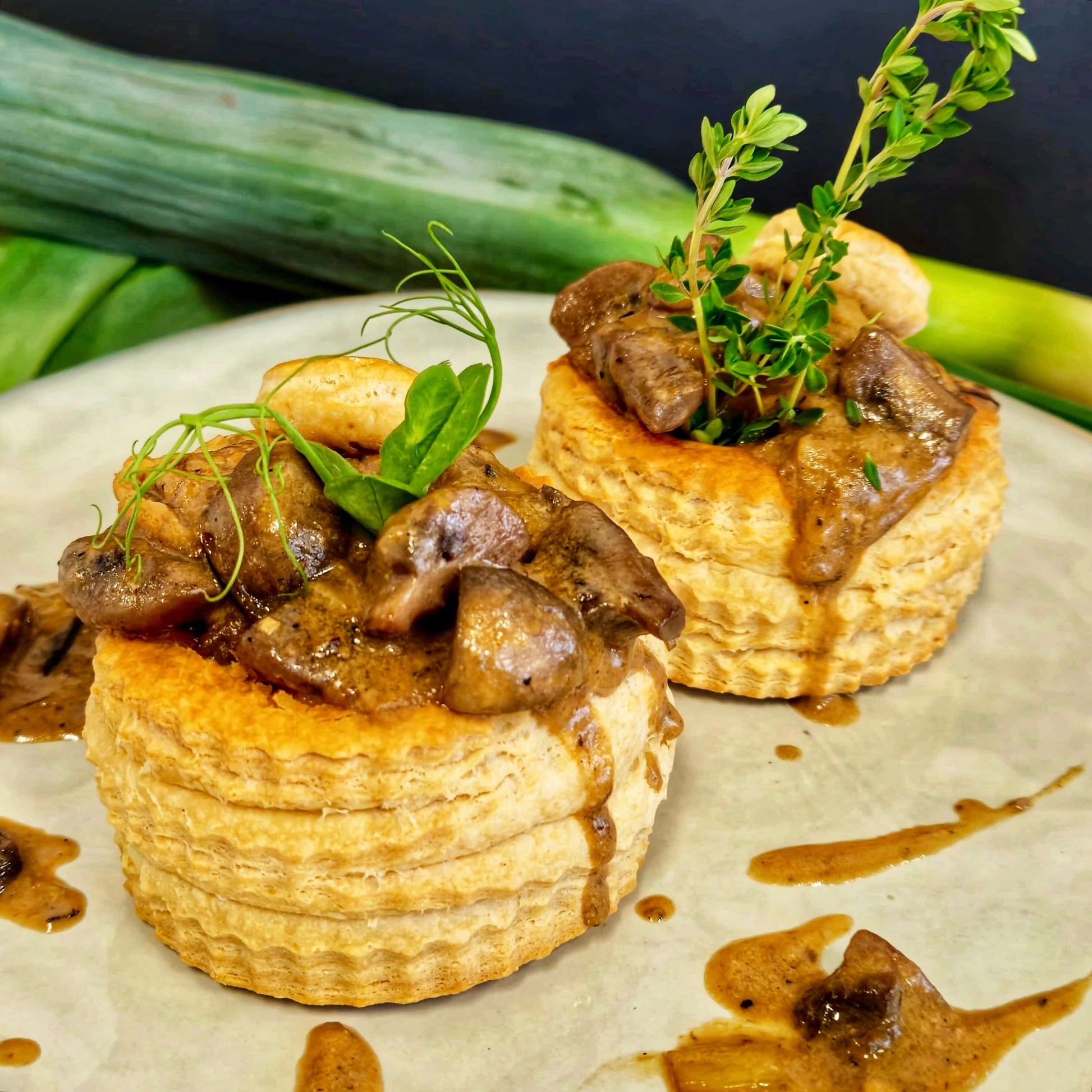 Vol au vent au poulet